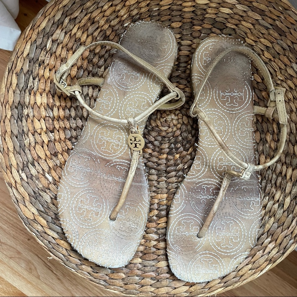 Tory Burch T Strap Sandals - Picture 3 of 4